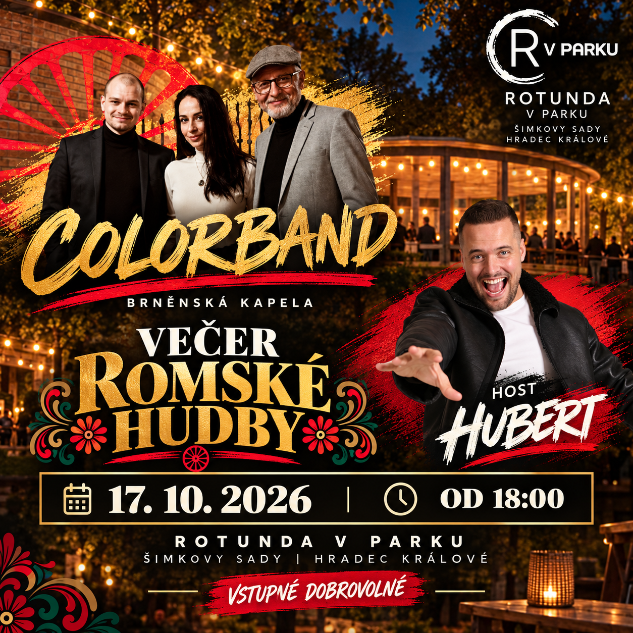 Večer Romské hudby v Rotundě!
